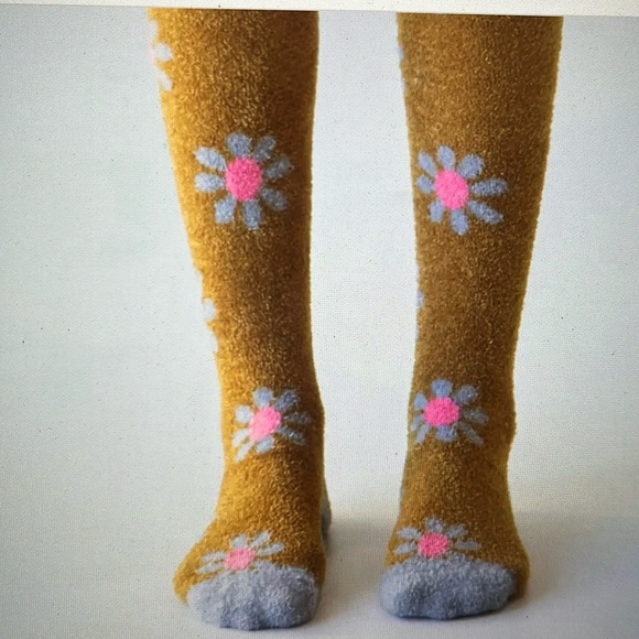 Natural Life Over The Knee Daisy Socks - Picture 2 of 4